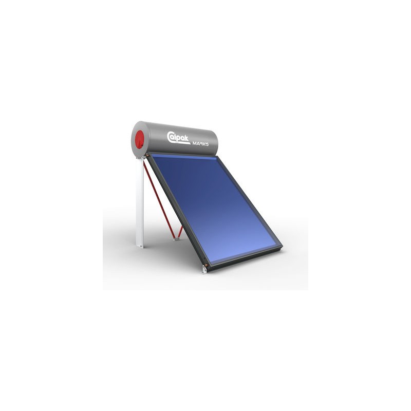 Calpak Mark 5 Ηλιακός Θερμοσίφωνας 200 λίτρων Glass Διπλής Ενέργειας με 3τ.μ. Συλλέκτη
