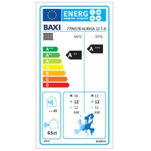 Baxi Auriga-A 12T-A Αντλία Θερμότητας 12.3kW Τριφασική 65°C Monoblock