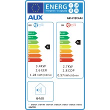 AUX Φορητό Κλιματιστικό 9000 BTU Ψύξης/Θέρμανσης